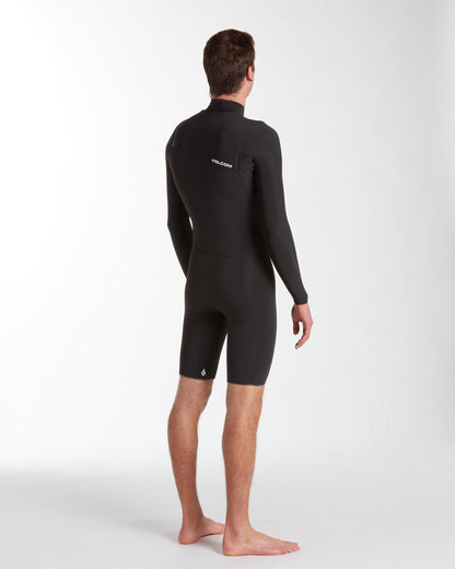 2/2Mm Long sleeve Spring Wetsuit - BLACK