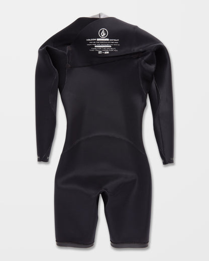 2/2Mm Long sleeve Spring Wetsuit - BLACK