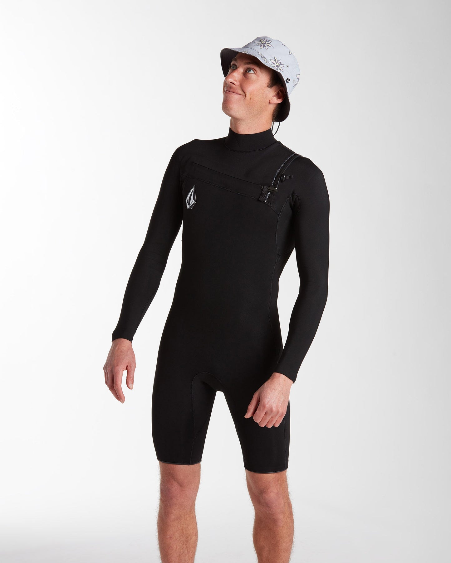 2/2Mm Long sleeve Spring Wetsuit - BLACK