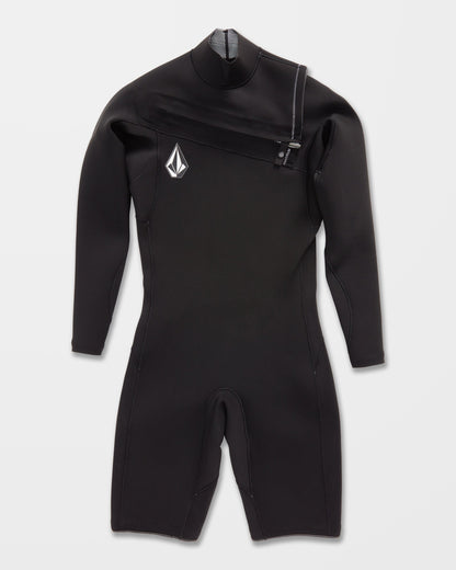 2/2Mm Long sleeve Spring Wetsuit - BLACK