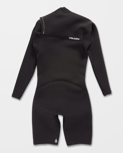2/2Mm Long sleeve Spring Wetsuit - BLACK