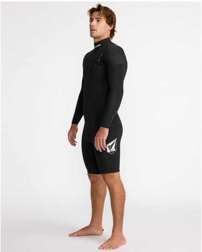 2/2Mm Long sleeve Spring Wetsuit - BLACK