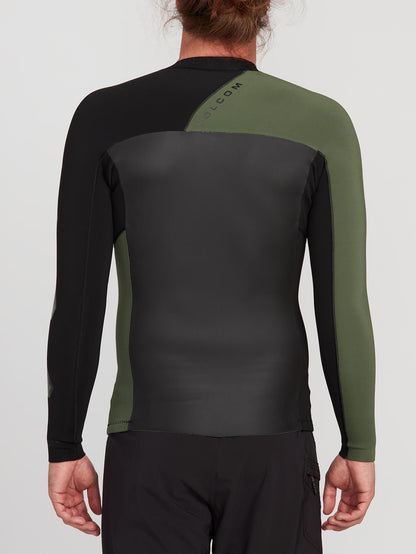 Stone Zip UPF 50 Rashguard Jacket - Black