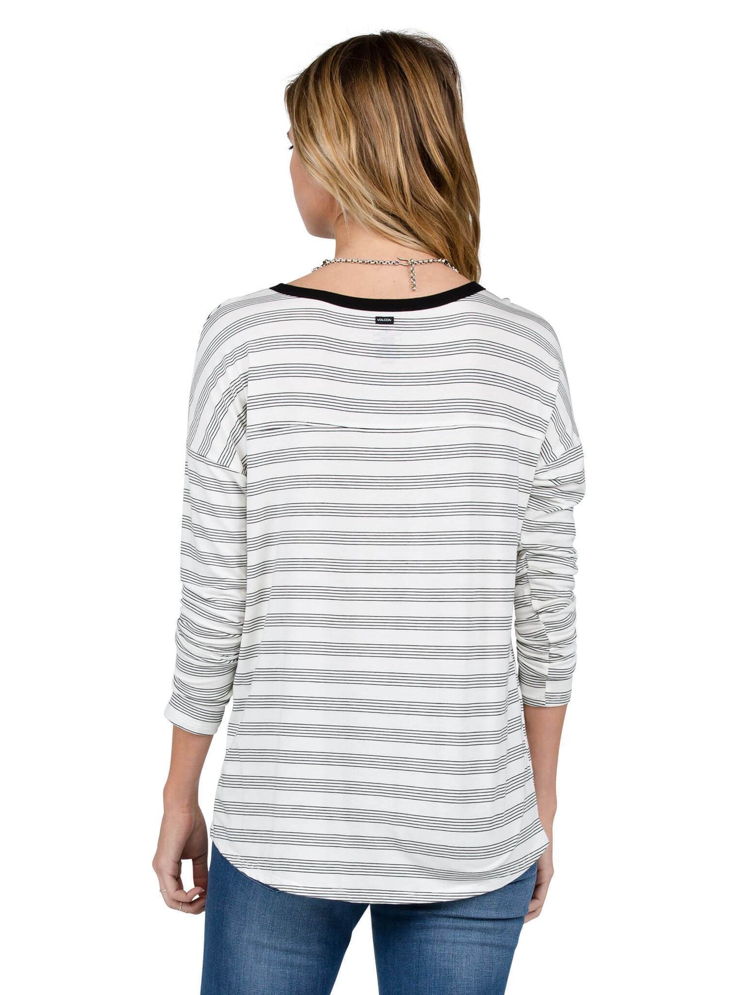 Lived In Long Sleeve Tee - Black Combo