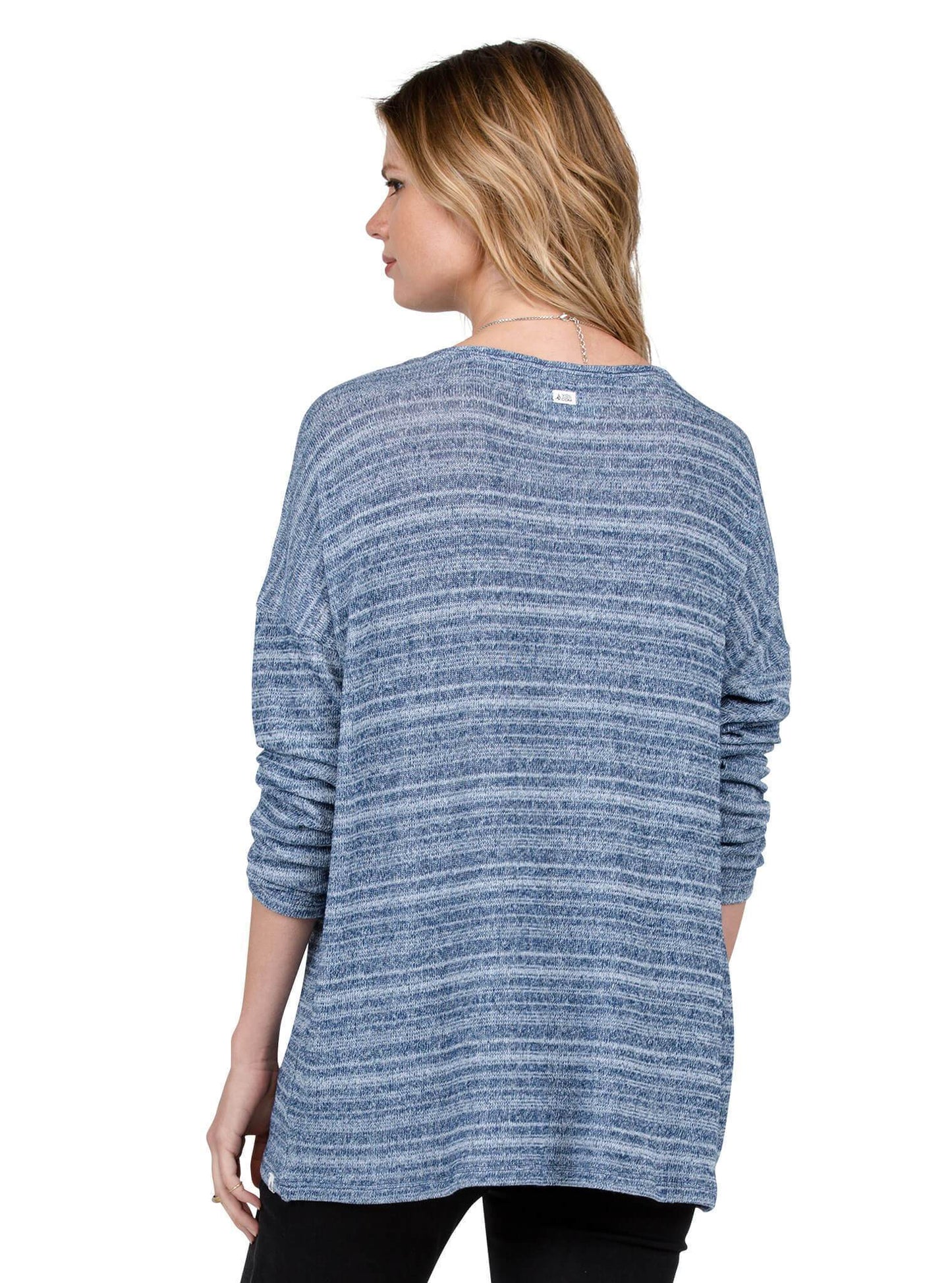 Lived In Go Crew Sweater - Blue Drift