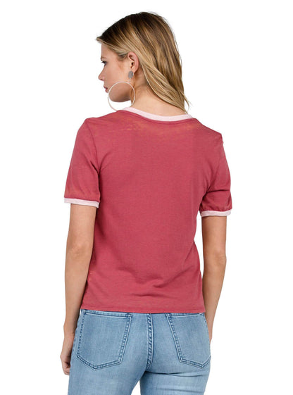 Awl Rights Tee - Bark Brown