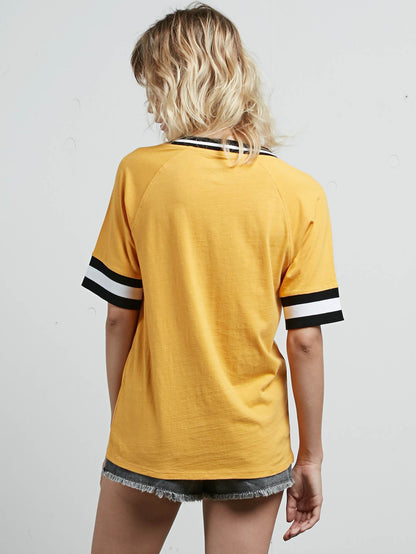 Outta Here Tee - Citrus Gold