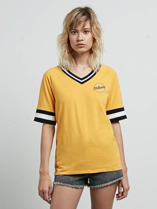 Outta Here Tee - Citrus Gold