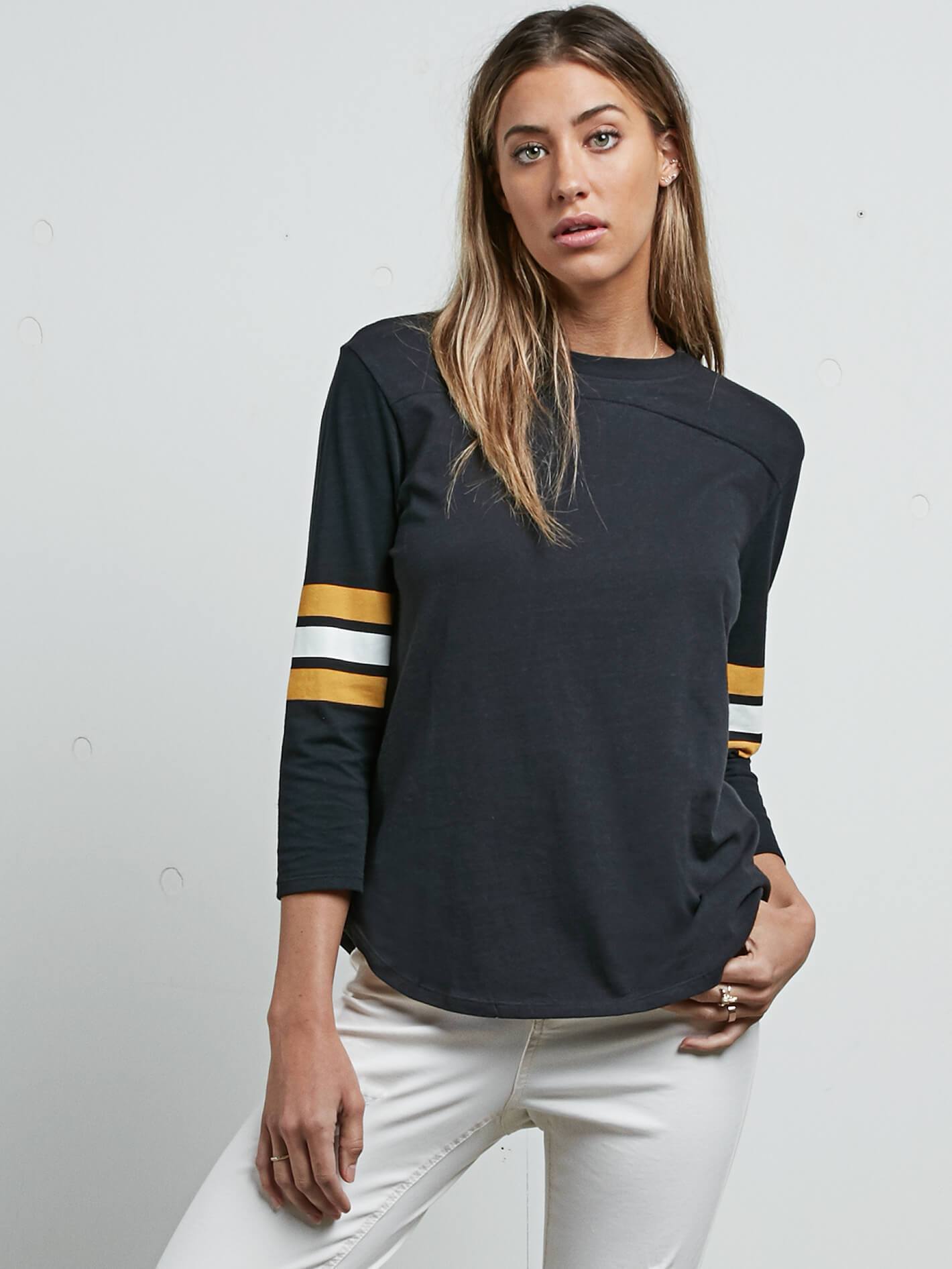 Outta Here Long Sleeve Tee - Black