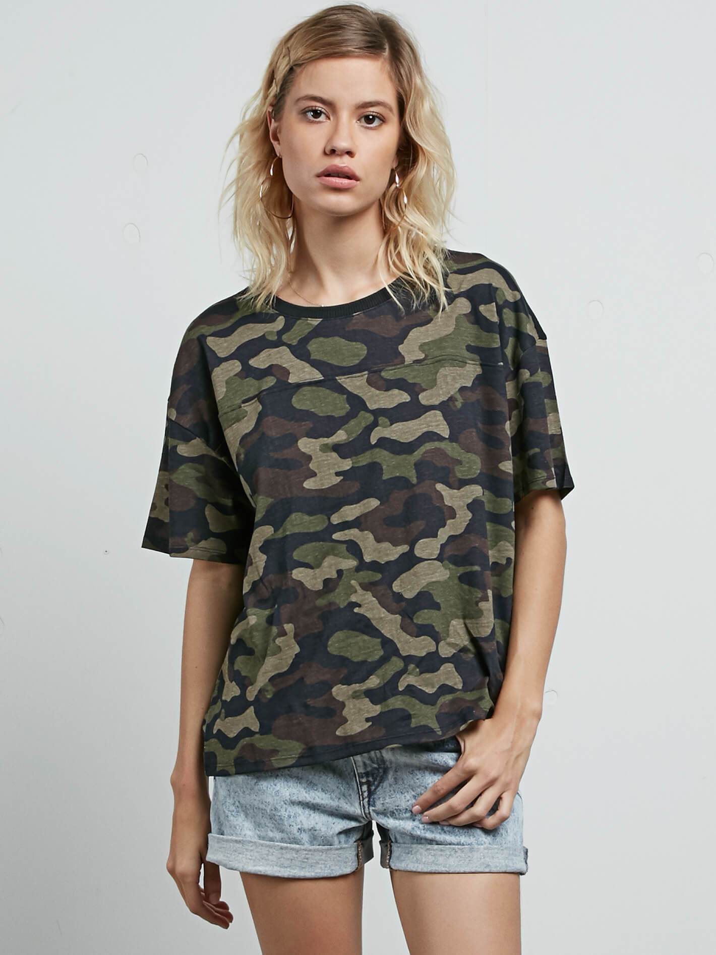 Throw Shade Tee - Dark Camo
