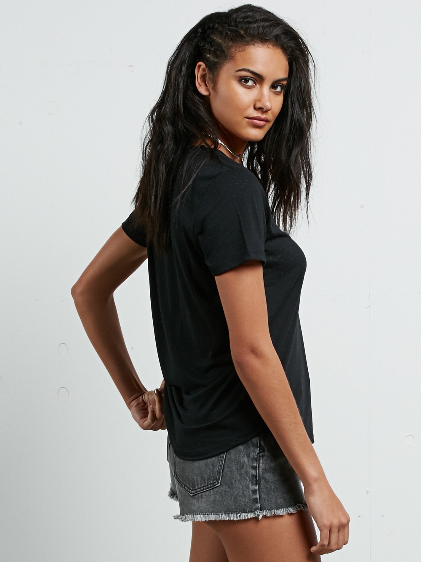 Mix A Lot V Neck - Black
