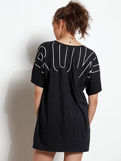 Stone Luv Tunic - Black