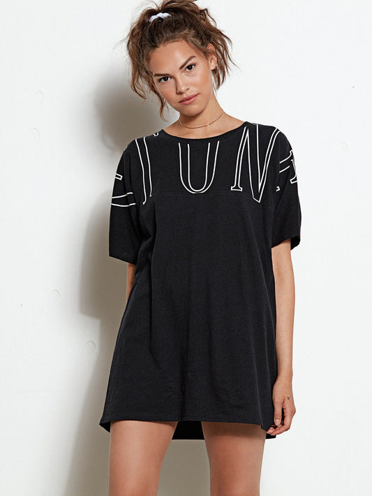 Stone Luv Tunic - Black
