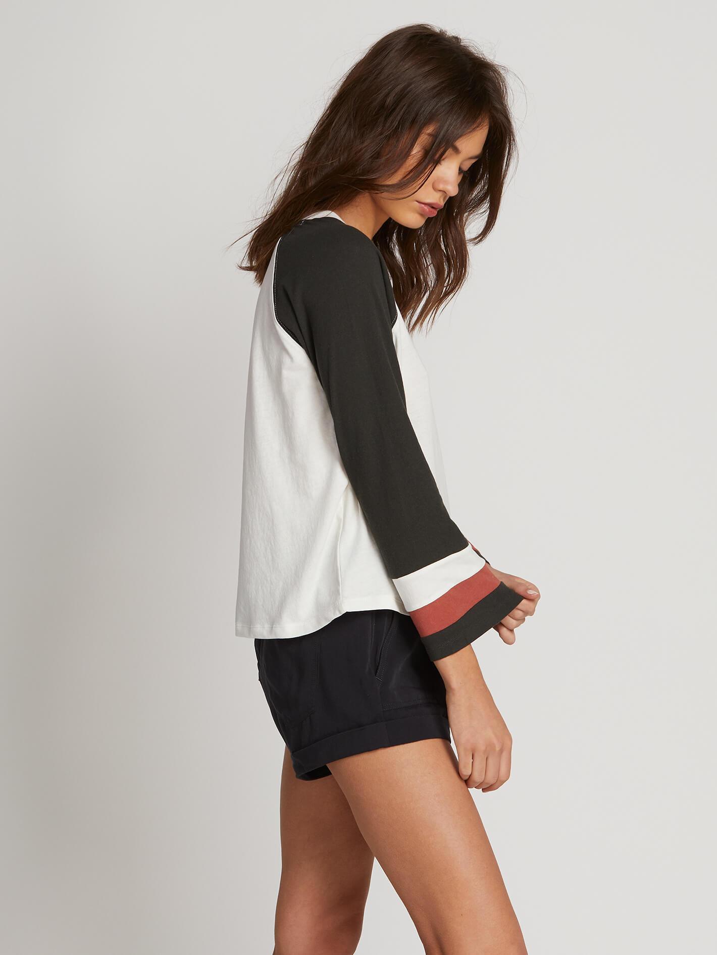 Streakin Stone 3/4 T-shirt  - Vintage Black