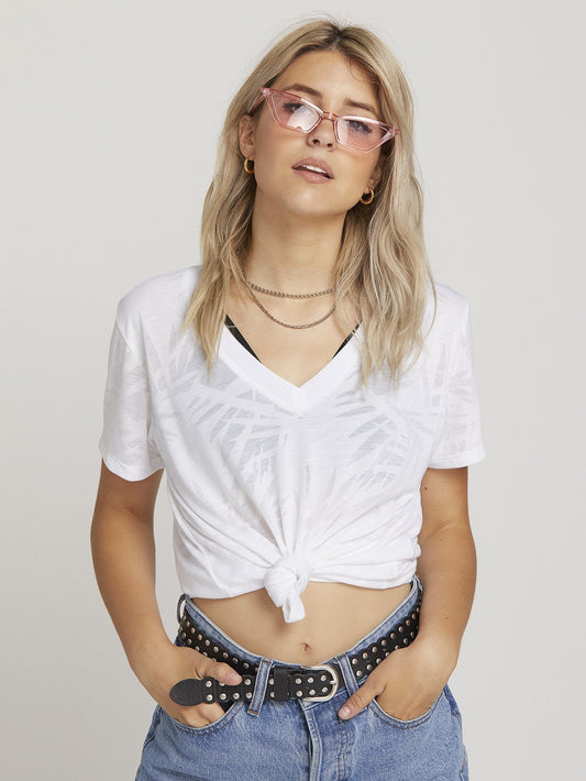 Geo Arty T-shirt  - White