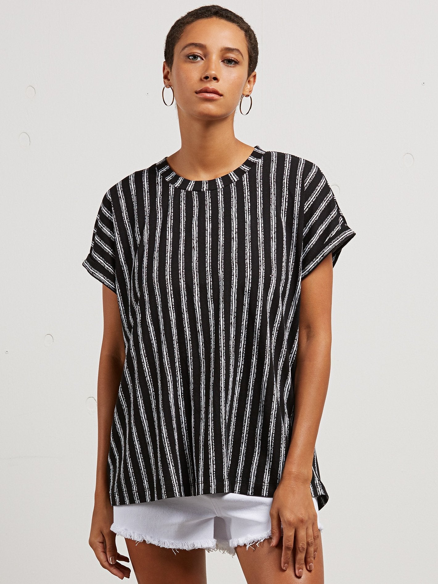 Boraborado T-Shirt - Black White