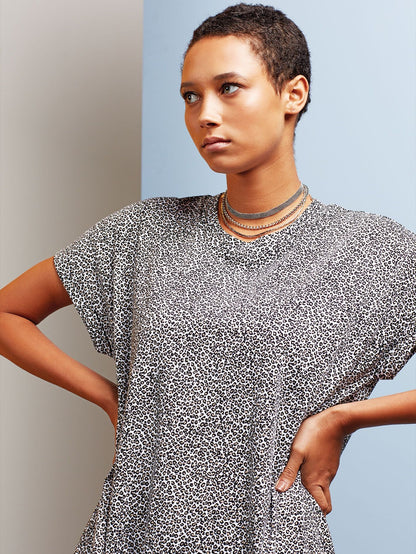 Boraborado Short Sleeve - Leopard