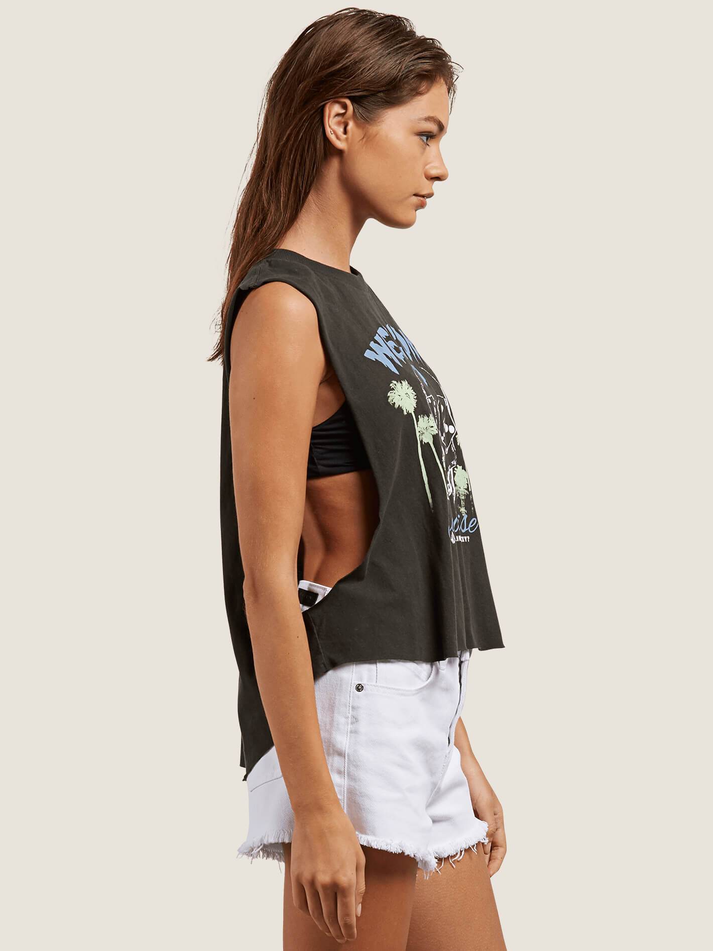 Magnetic Feels Tank - Vintage Black