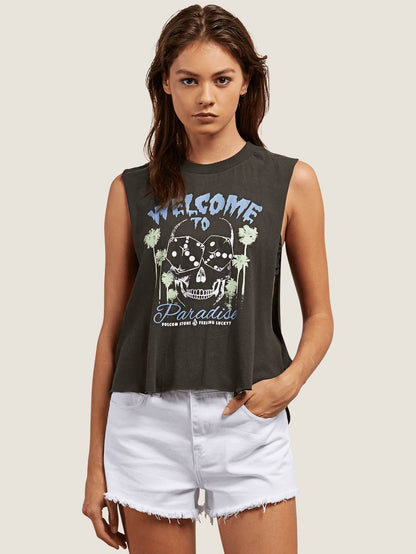 Magnetic Feels Tank - Vintage Black