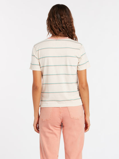 Hypen On Strypes T-shirt - SAND