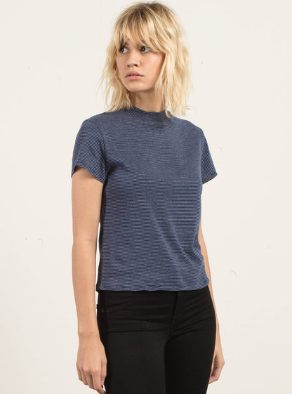 She Shell Tee - Navy