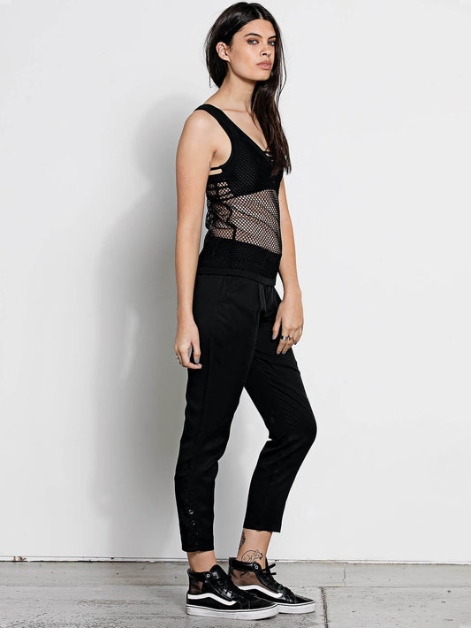 GMJ Mesh Tank - Black
