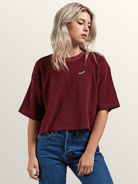 Recommended 4 Me T-shirt - Burgundy