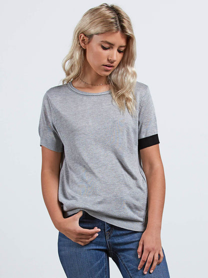 Simply Stone T-Shirt - Heather Grey