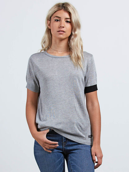 Simply Stone T-Shirt - Heather Grey