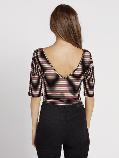 Strype Hype Bodysuit - Stripe
