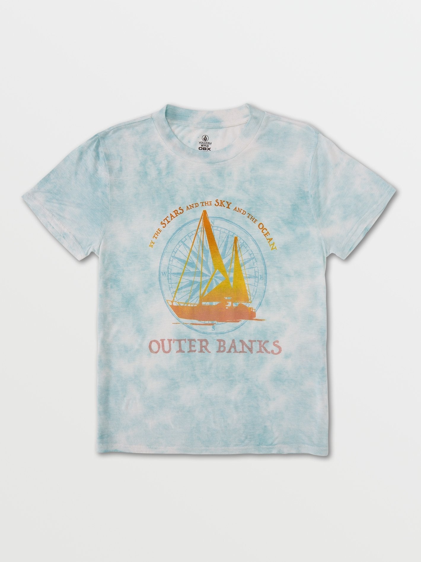 OBX Sail Bahamas Tee - Blue Fog