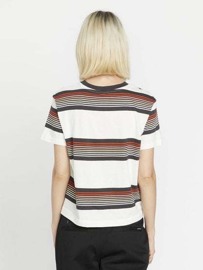 Halite Stripe T-Shirt - Firecracker