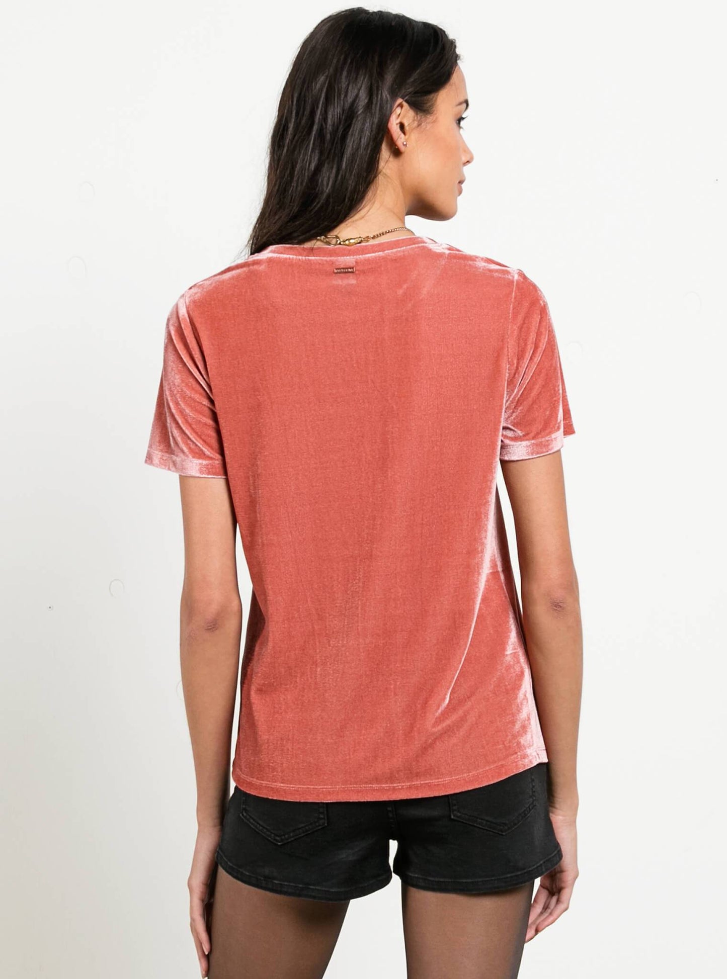 Velour You In Top - Mauve