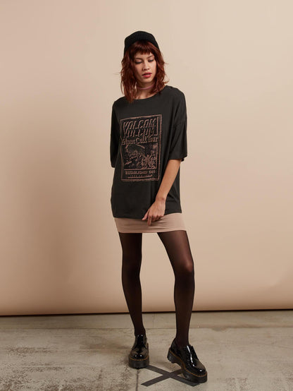 Boyfriend Me Tee - Vintage Black