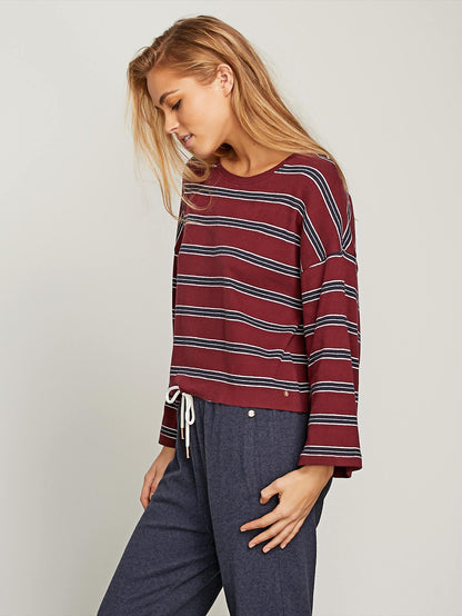 Lil Long Sleeve Tee - Zinfandel
