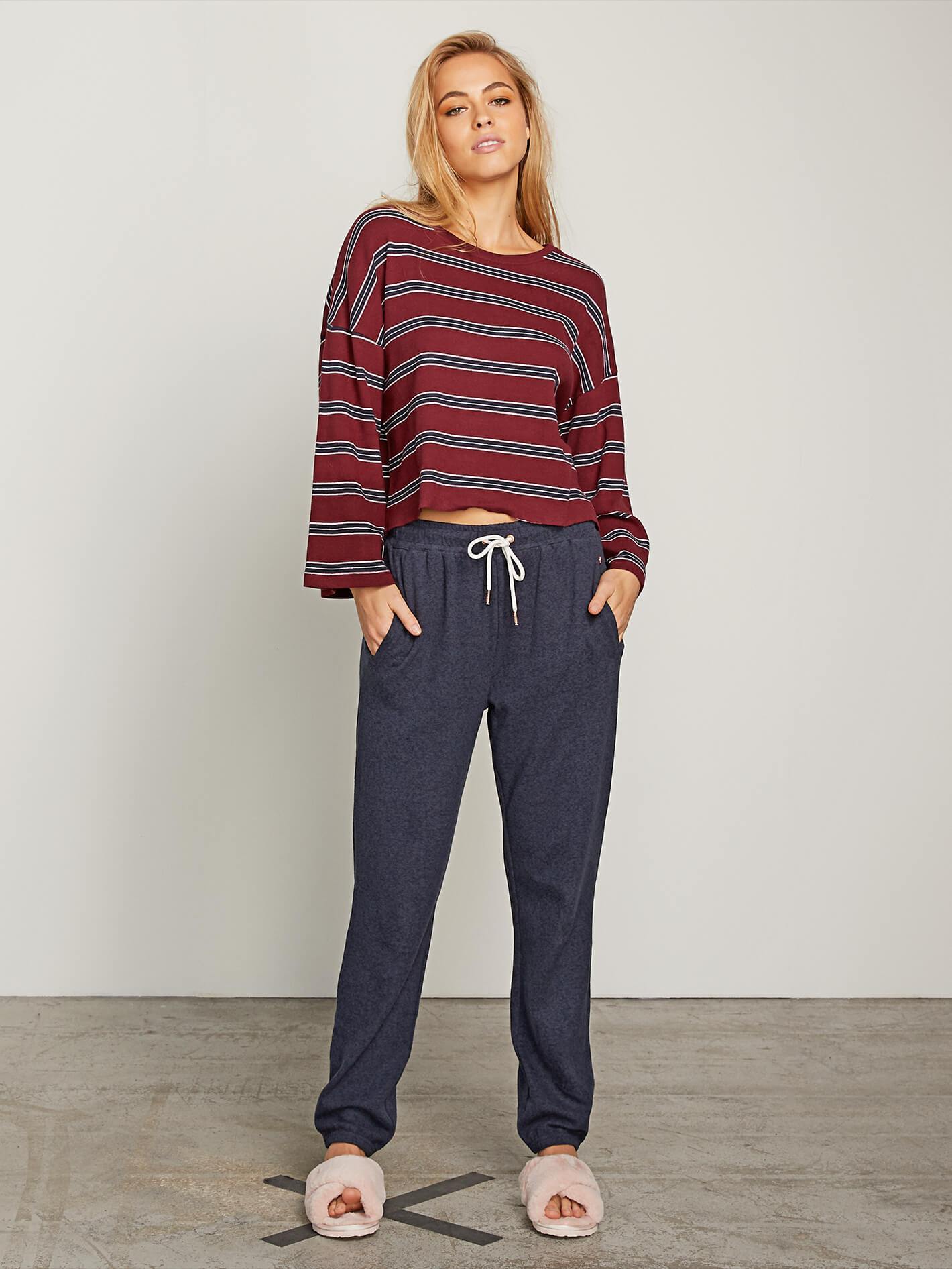 Lil Long Sleeve Tee - Zinfandel