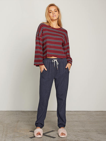 Lil Long Sleeve Tee - Zinfandel
