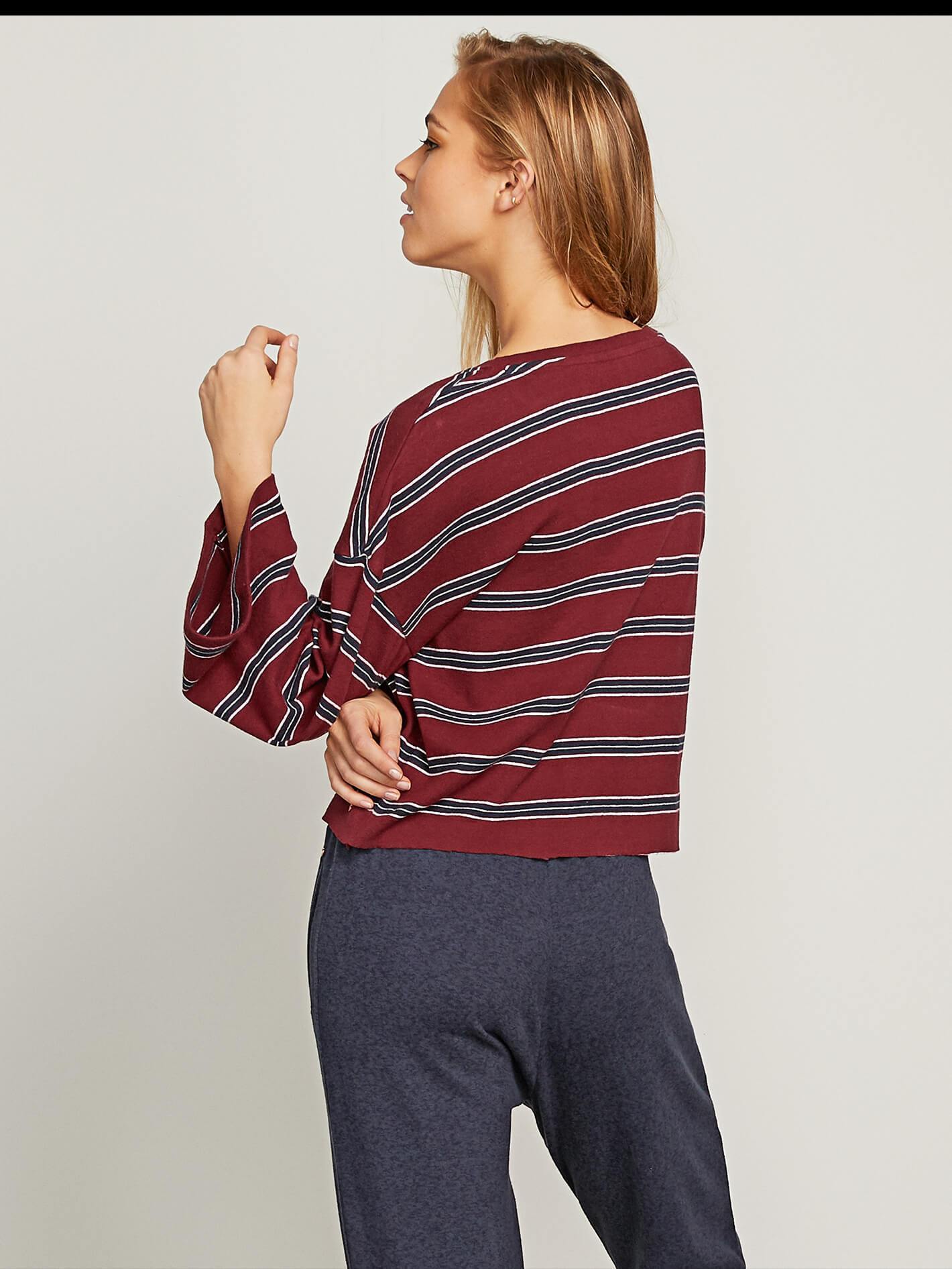 Lil Long Sleeve Tee - Zinfandel