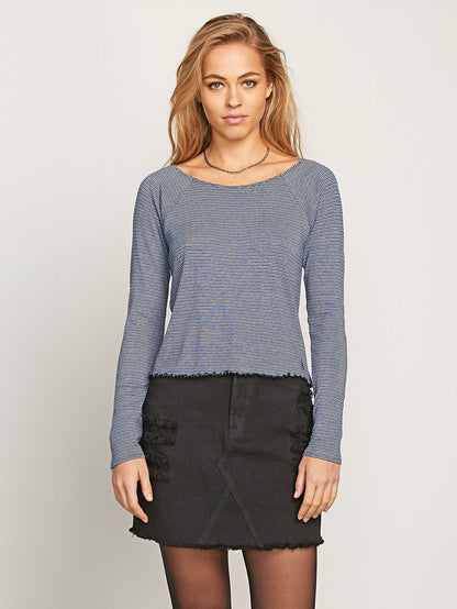 Way Femme Long Sleeve Tee - Black Combo