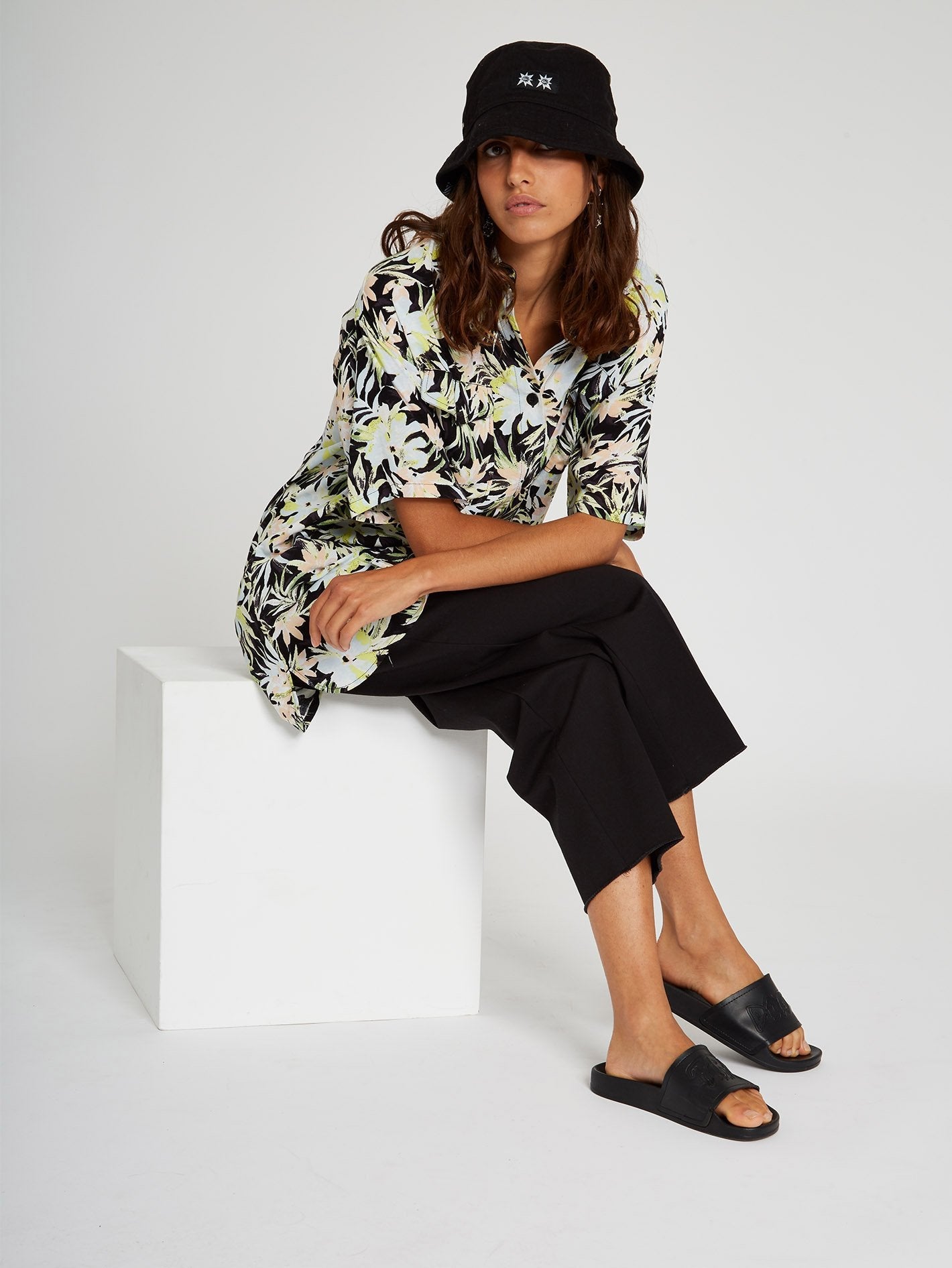 Thats My Type Overshirt - Lime