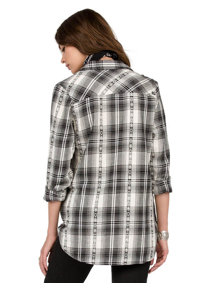 Sano Dayz Long Sleeve Flannel - Black