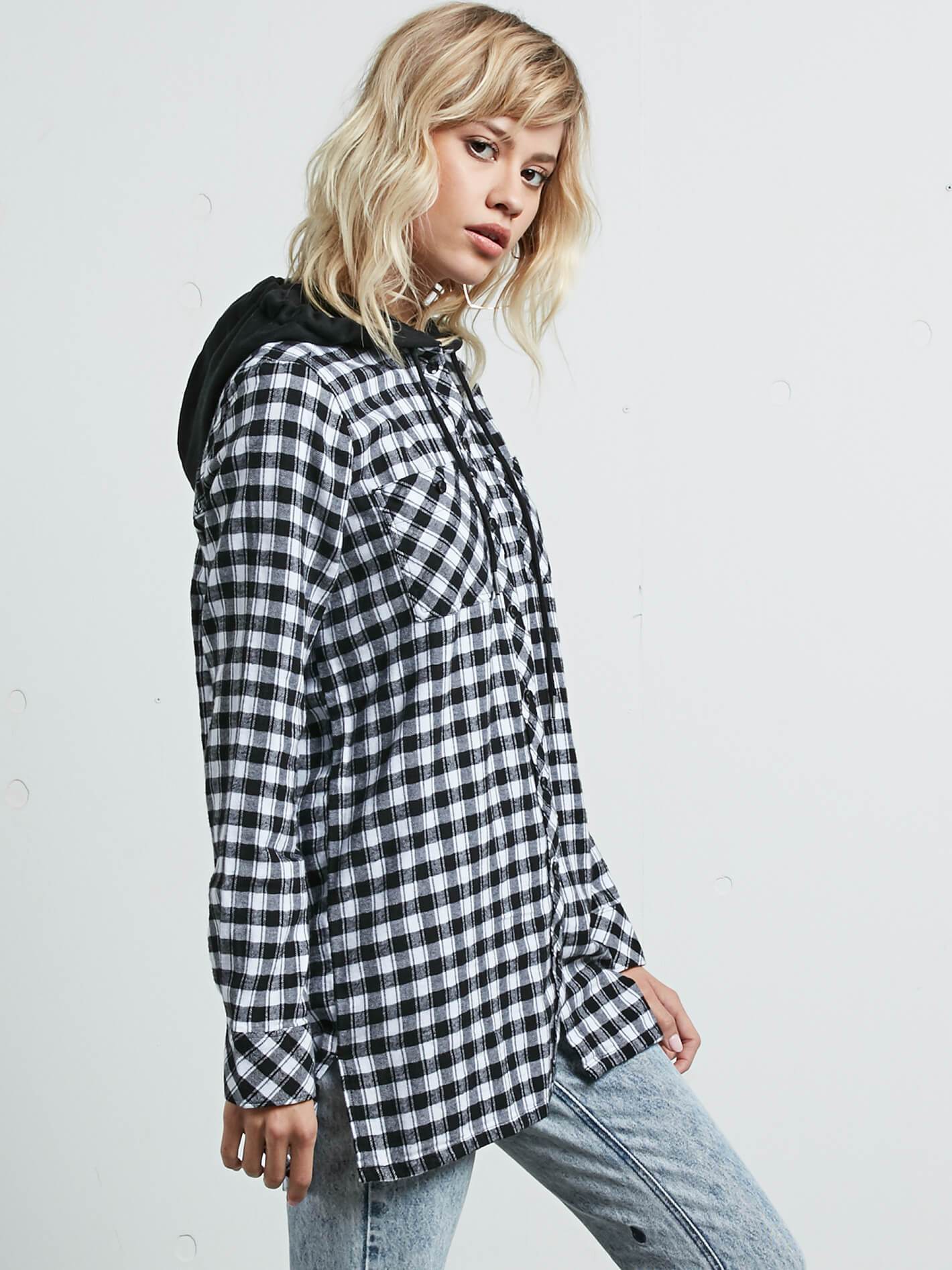 Ruffing It Tunic - Black