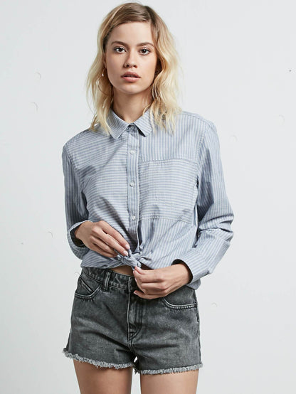 Cham Stripe Long Sleeve Shirt - Stripe