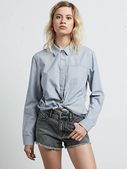 Cham Stripe Long Sleeve Shirt - Stripe