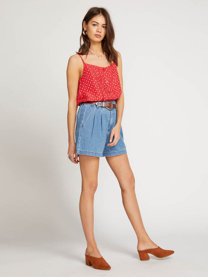 Deep Tracks Cami  - Red