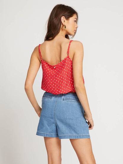 Deep Tracks Cami  - Red