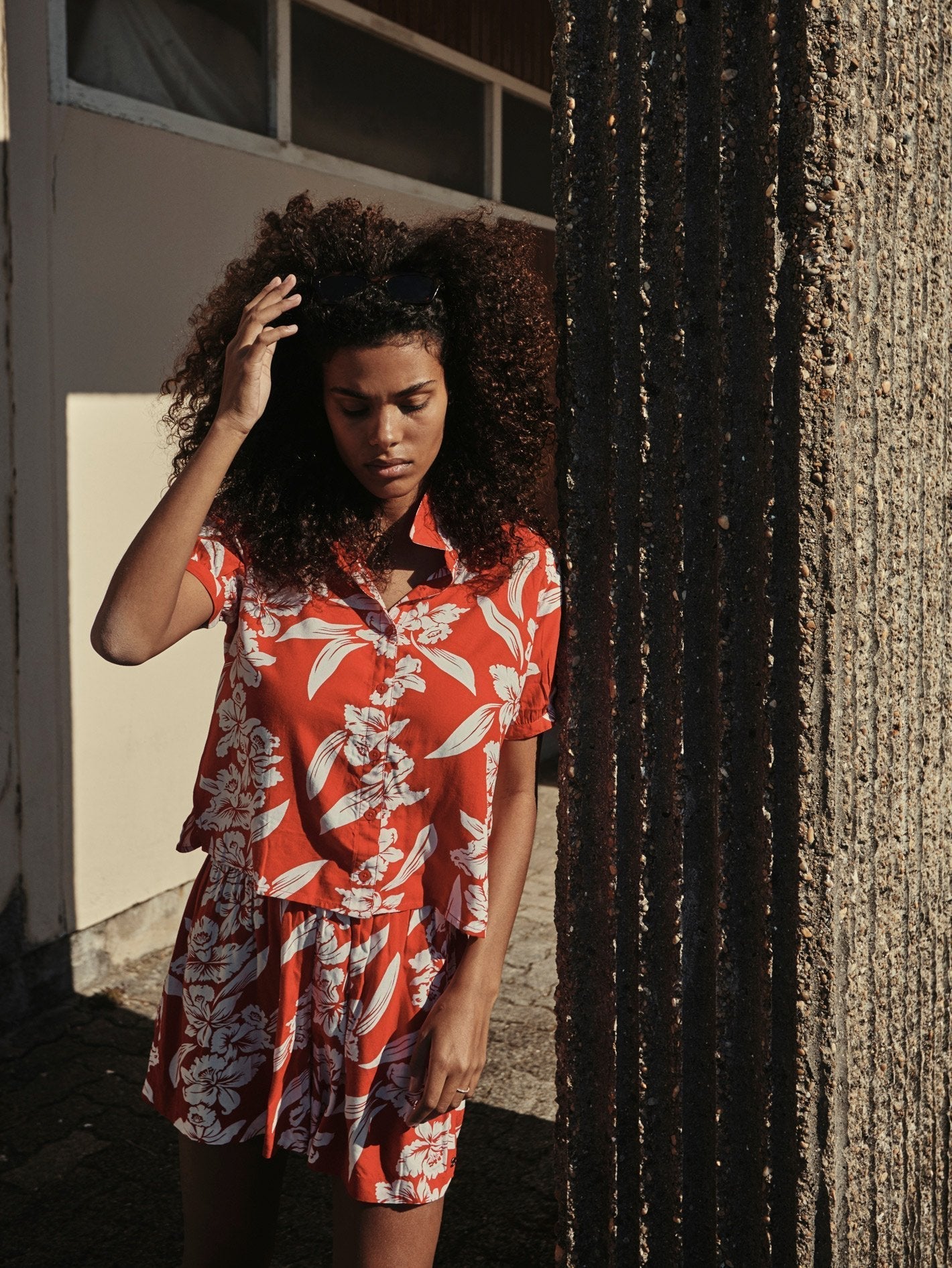 Aloha Ha Shirt  - Red