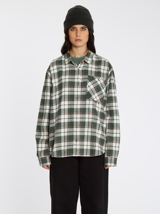 Plaid To Meet U Shirt - DARK PINE
