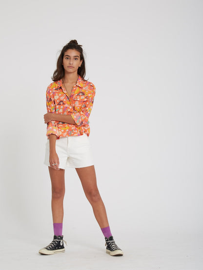 Egle Zvirblyte Shirt - LIVING CORAL