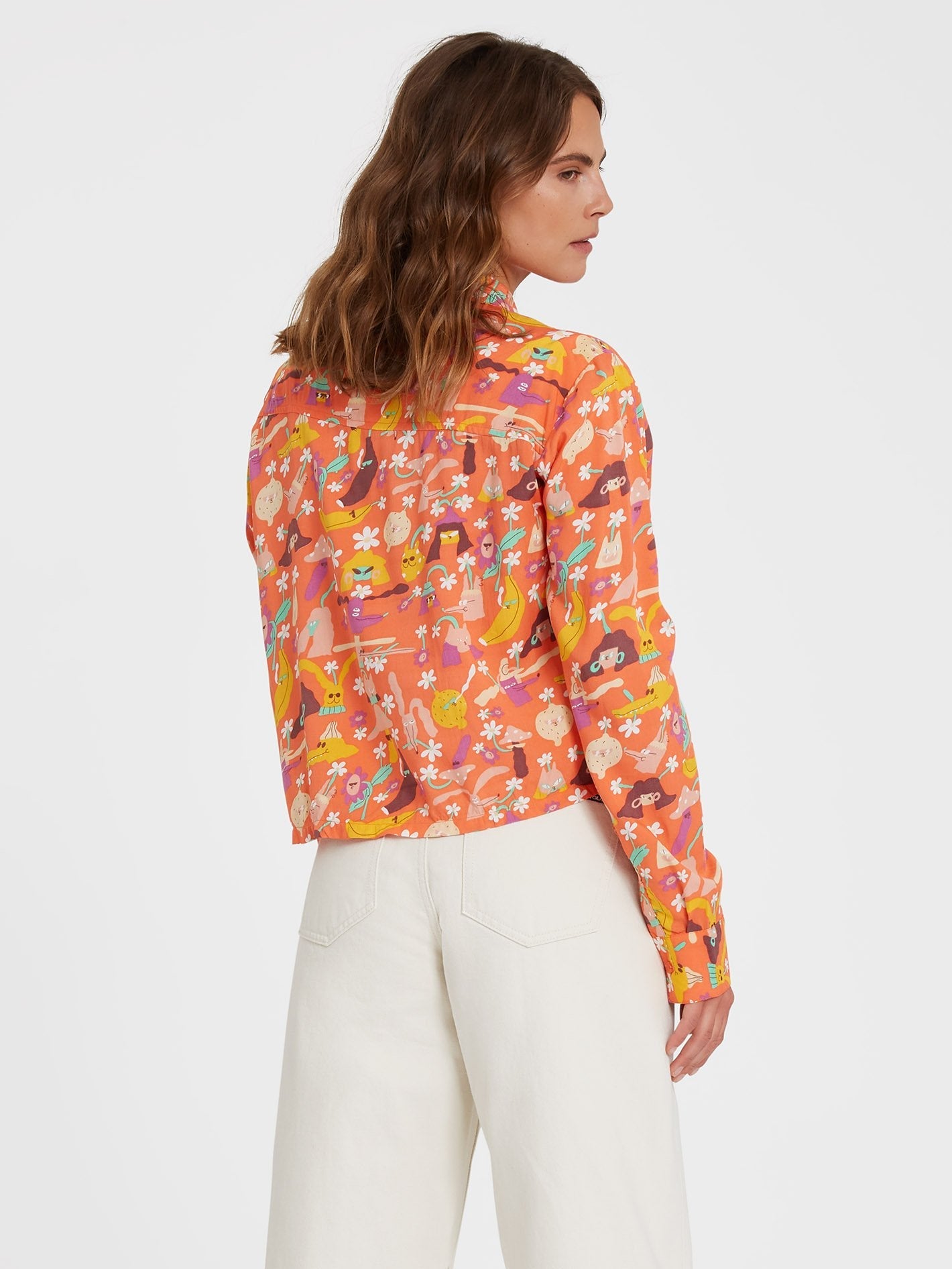 Egle Zvirblyte Shirt - LIVING CORAL